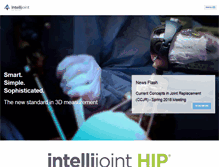 Tablet Screenshot of intellijointsurgical.com
